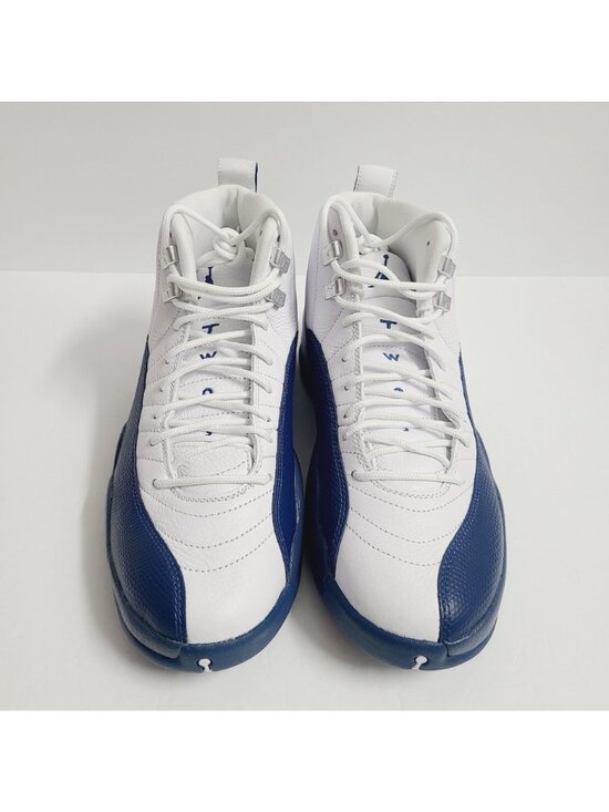 NEW Nike Air Jordan 12 Retro French Blue Shoes CT8013-114 Size 9.5 White B Grade main image 5
